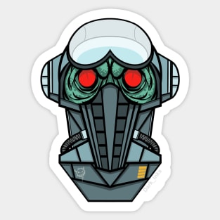 Hellfire Space Pilot Sticker